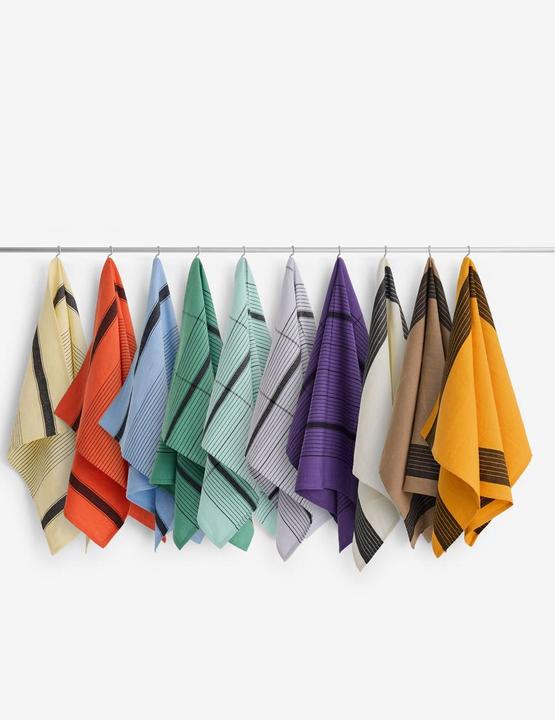 Produktbild HAY - Linear Tea Towel W52 x L80 (Green)