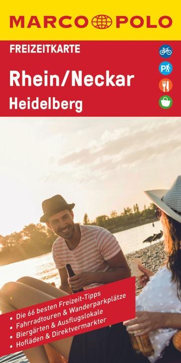 Produktbild MARCO POLO Freizeitkarte Rhein, Neckar