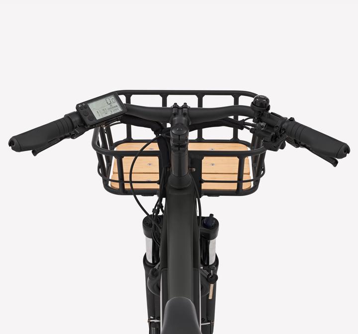 Actual product image Btwin E-cargo bike Cargobike R500E Longtail V2 black