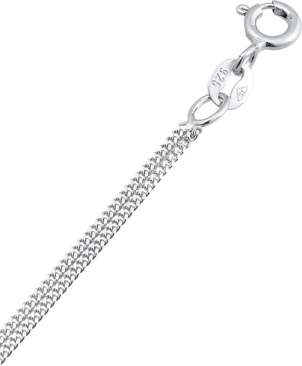 Produktbild Elli Halskette Kids Layer Kristall Stern Halbmond 925 Silber (Glaskristall, 925er Sterling Silber, 36 cm)