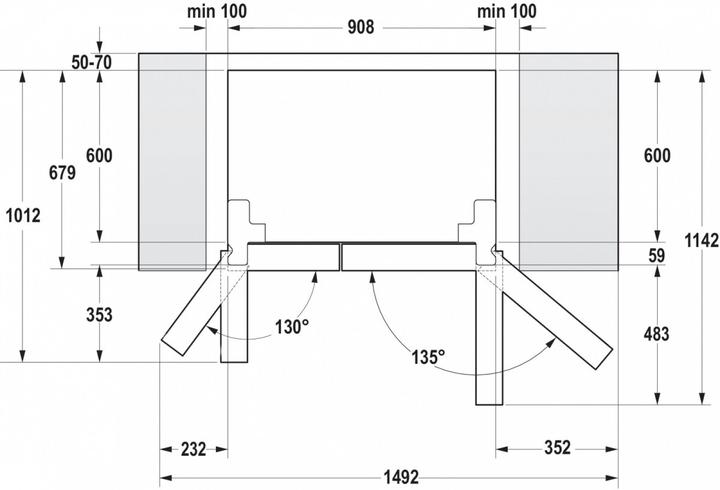 Immagine prodotto Gorenje Nrs9evx (562 l)