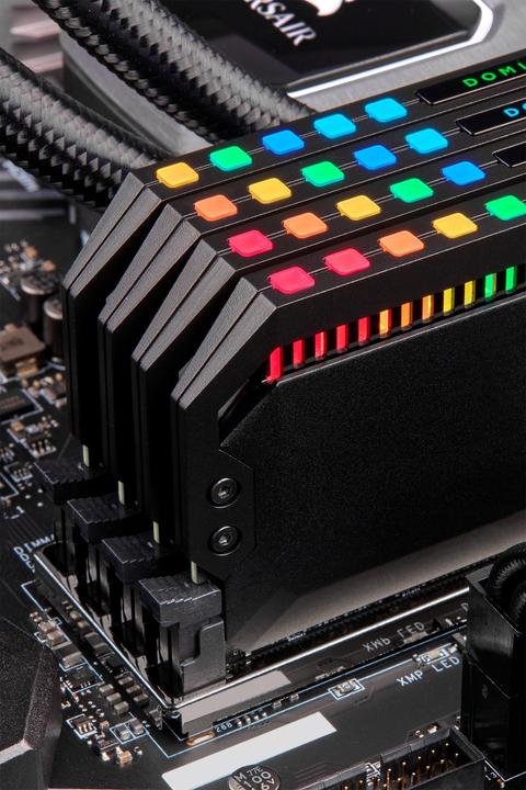 Productafbeelding Corsair Dominator Platinum RGB (4 x 8GB, 3200 MHz, DDR4 RAM, DIMM 288 pin)