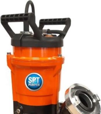 Sydvesta Entre. pump SPT 750 r/w 3" - Løftehøjde 18 m. - 350 l/min - 750w - 230V - 10m cable