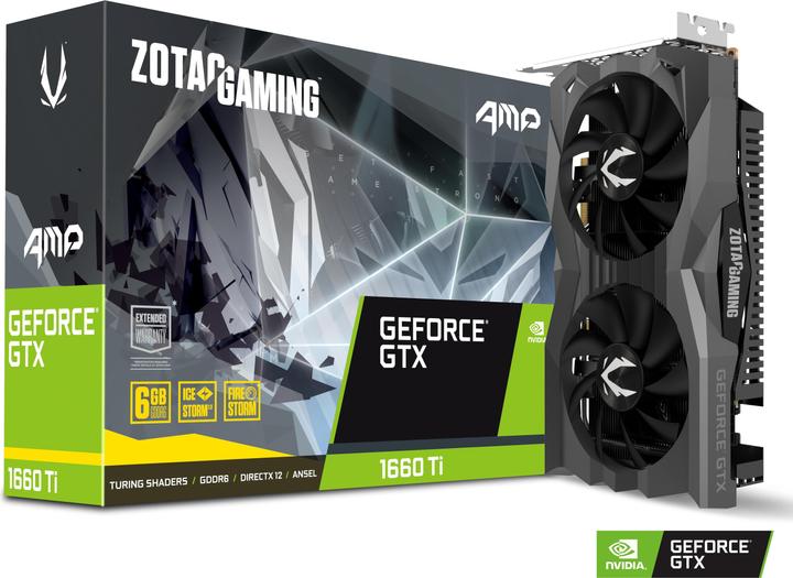 Produktbild Zotac Gaming Geforce GTX 1660Ti AMP Edition (6 GB)