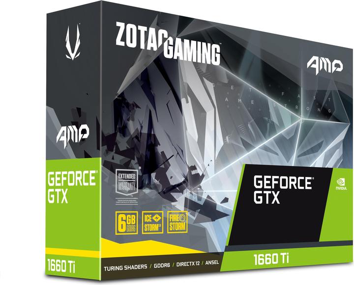Produktbild Zotac Gaming Geforce GTX 1660Ti AMP Edition (6 GB)