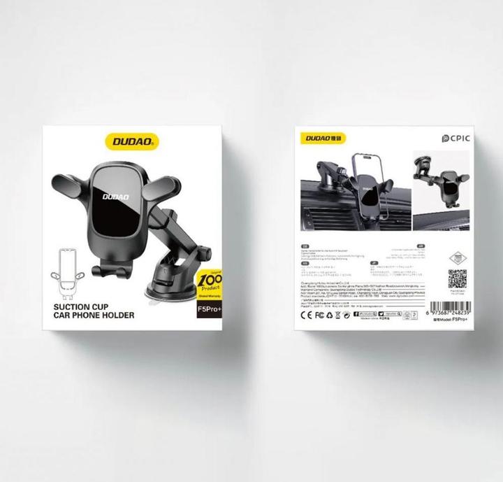 Actual product image Dudao Car phone holder for F5Pro cockpit - black