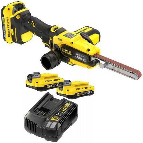Stanley v20 bandfile belt sander with 2x 2.0ah (Smerigliatrice)