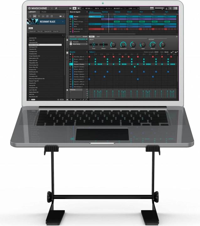 Image du produit Audibax Laptop DJ Stand für Studio und Live-Auftritte
