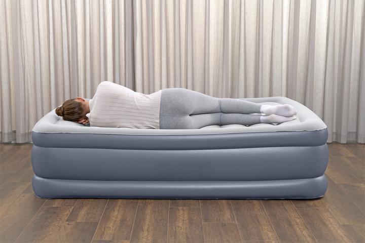 Image du produit Bestway Lit gonflable matelas 2 places Tritech avec pompe électrique intégrée et revêtement antimicrobien 2
