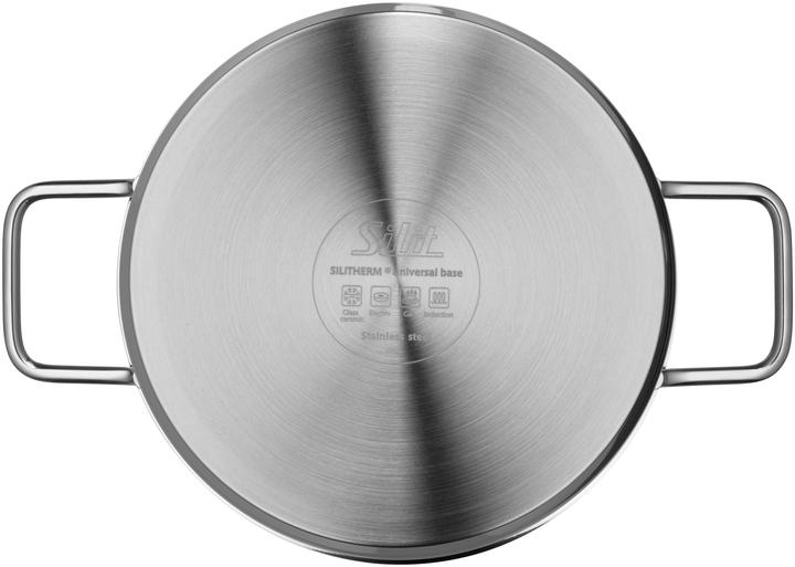 Produktbild Silit Topfset Induktion Kochtopfset 10tlg Glasdeckel Allicante Edelstahl (24 cm, Pfannenset + Topfset, Edelstahl)