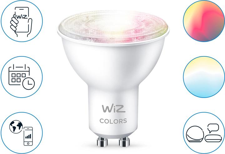 Image du produit WiZ Par16 (GU10, 4.90 W, 345 lm, 1 x, F)