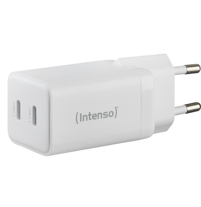 Produktbild Intenso 2x USB-C GAN Adapter weiss (40 W)