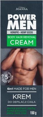 Produktbild Joanna Power Men Körperhaarentfernungscreme 6in1 Körperenthaarung für Männer Hanfsamen (Körpercreme)