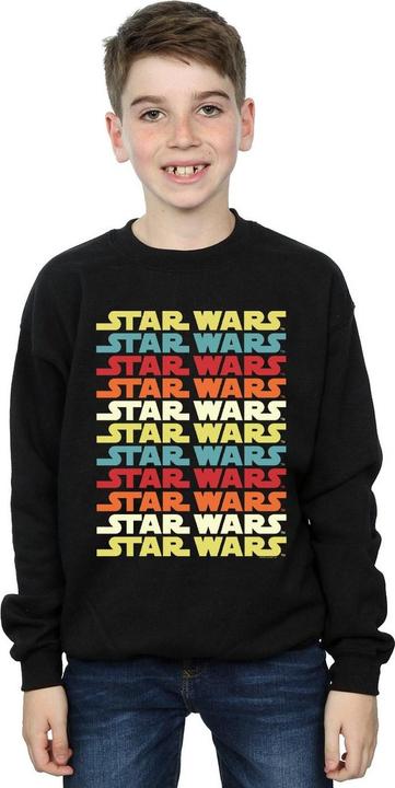 Image du produit Star Wars - Sweat RETRO REPEAT LOGO - Garçon (140, 146)