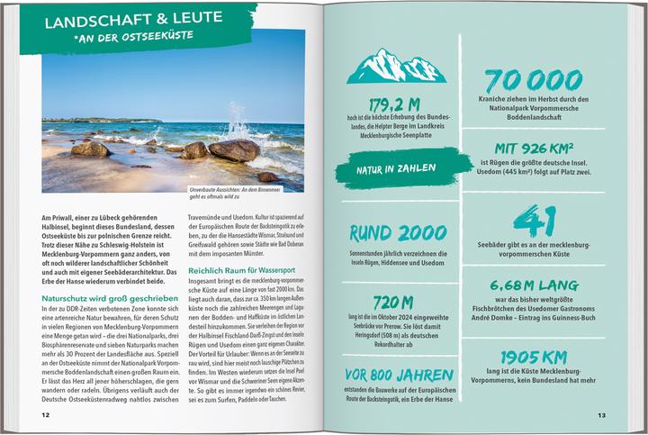 Immagine prodotto OUTDOOR GUIDE Reiseführer Ostseeküste Mecklenburg-Vorpommern