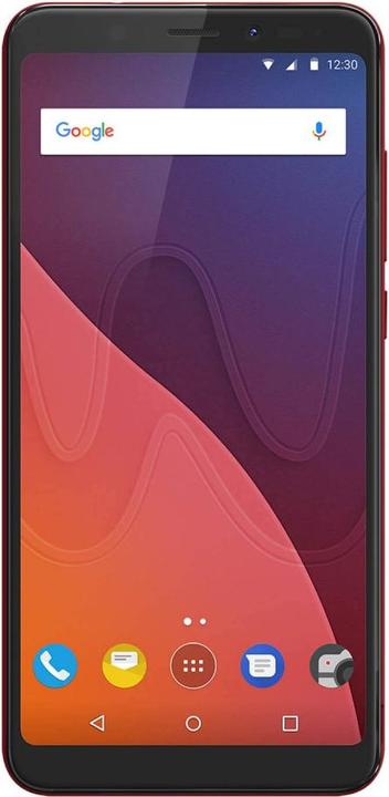 Actual product image Wiko View (32 GB, Cherry Red, 5.70", Dual SIM + SD, 13 Mpx, 4G)