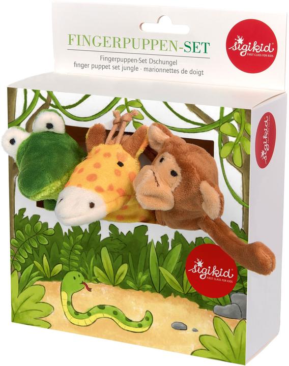 Sigikid Fingerpuppen Set Dschungel