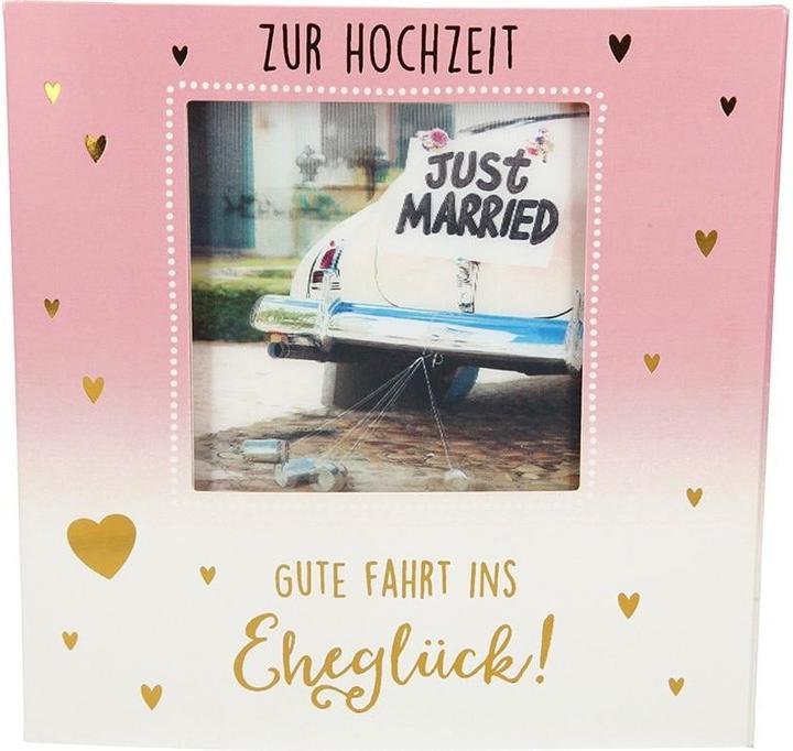 Produktbild Depesche Musikkarte mit Licht Zur Hochzeit, gute Fahrt ins Eheglück! (1 Stk.)