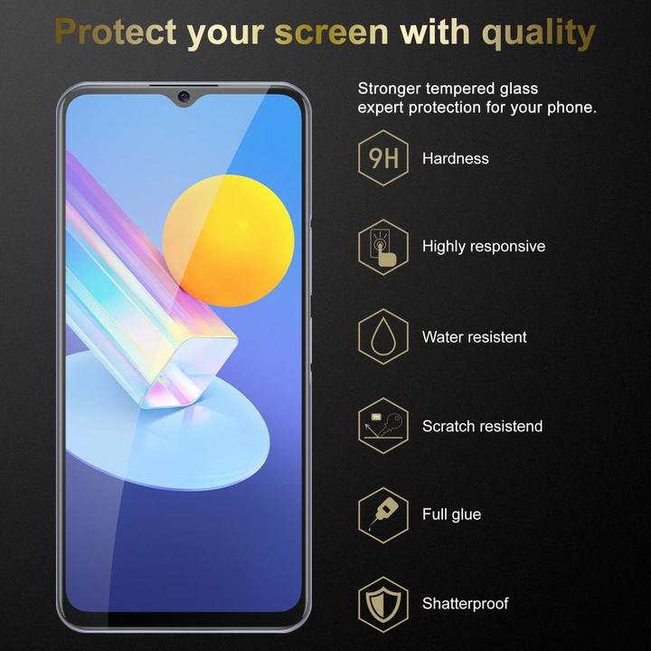 Produktbild Cadorabo Displayschutzglas (3 Stück, Vivo Y52s 5G, Vivo Y72 5G)