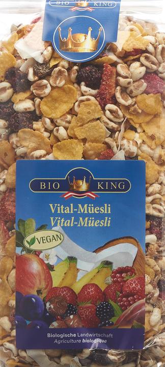 Immagine prodotto Bio King Vital Muesli Vegan (375g) (375 g)