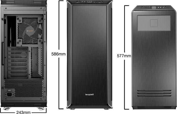 Produktbild be quiet! Dark Base Pro 900 rev.2 (ATX, mATX, Mini-ITX, E-ATX, XL-ATX)