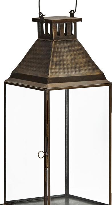 Produktbild House Doctor Windlicht, HDVivi, Antikes Messing-Finish (19 x 19 x 46 cm)