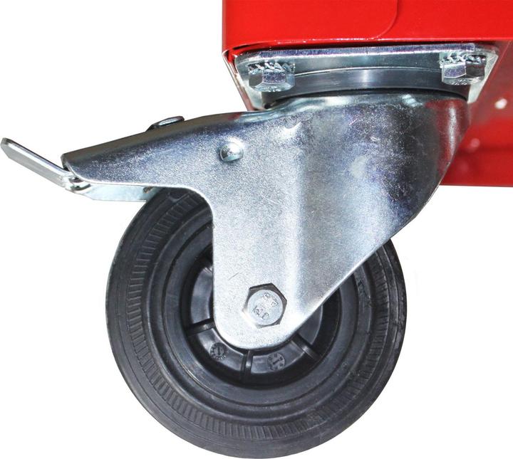 Image du produit ADB Basic Servante d'atelier rouge 7 tiroirs (1 x)