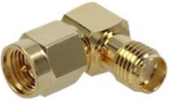 Image du produit Delock Adaptateur d'antenne SMA - SMA 90° angulaire (Câble d'antenne)