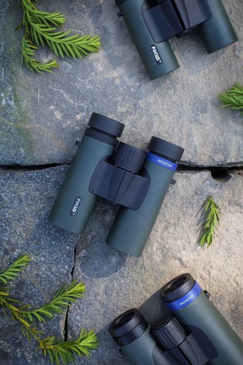 Actual product image Focus Nordic Mountain binocular BaK-4 Green (10 x, 25 mm)