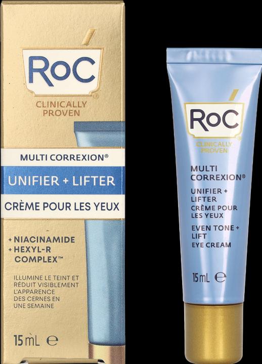 Actual product image Roc Multi Correxion Even Tone Lift Eye Cream Brightening and Dark Circle Solution Anti-Aging Eye Formula (15 ml)