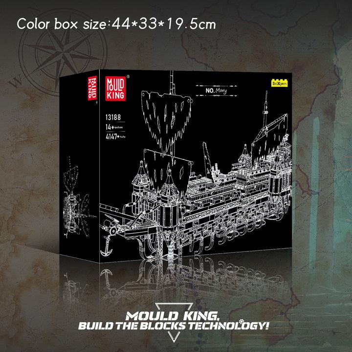 Produktbild Mould King Silent Mary Piratenschiff