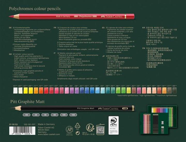 Produktbild Faber-Castell Polychromos & Pitt Graphite (Mehrfarbig, 40 x)