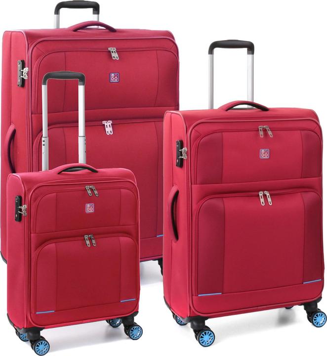 Image du produit Modo by Roncato Star 2.0 4 Rollen Kofferset 3-teilig (202 l, XL (à partir de 115l))