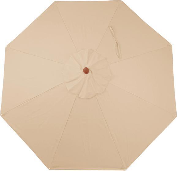 Produktbild Mendler Bezug für Gastronomie Holz-Sonnenschirm, Sonnenschirmbezug Ersatzbezug, rund Ø4m Polyester 3kg - cre (4 m)