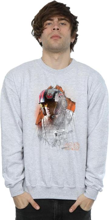 Produktbild Star Wars The Last Jedi Poe Dameron Brushed Sweatshirt (S)