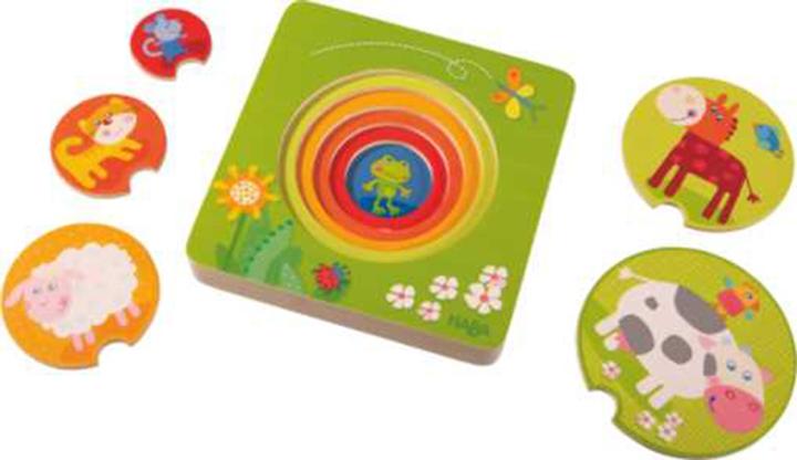 Image du produit Haba Puzzle en bois "Amis de la ferme (5 pièces)