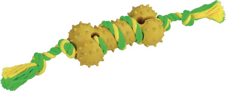 Produktbild Kerbl Hundespielzeug Knochen VollgummiBaumwolle (Zerrspielzeug Hund)