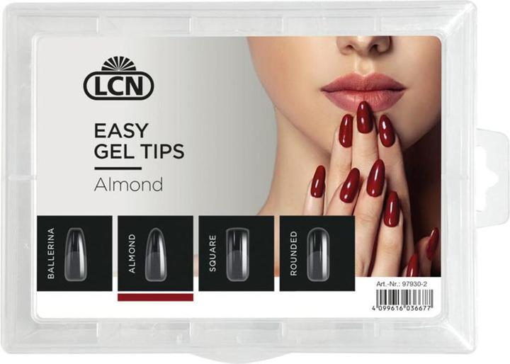 Actual product image LCN Easy Gel Tips - Almond