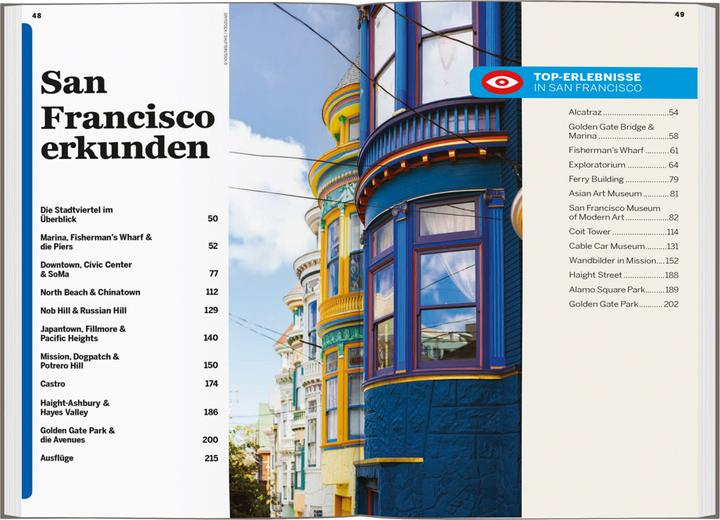 Immagine prodotto Reiseführer San Francisco (Tedesco, Alison Bing, Sara Benson., Ashley Harrell, John A Vlahides, 2023)