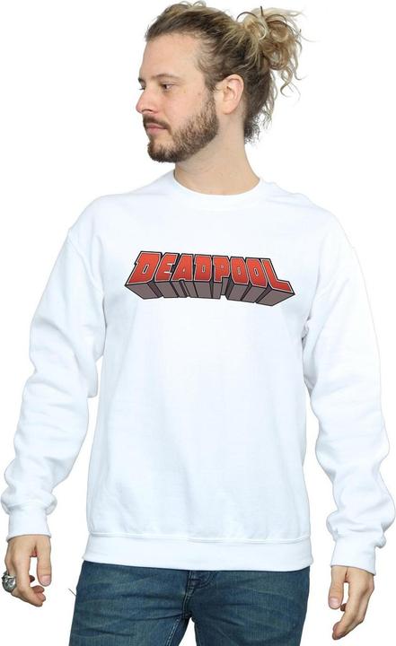 Produktbild Deadpool Text Logo Sweatshirt (L)