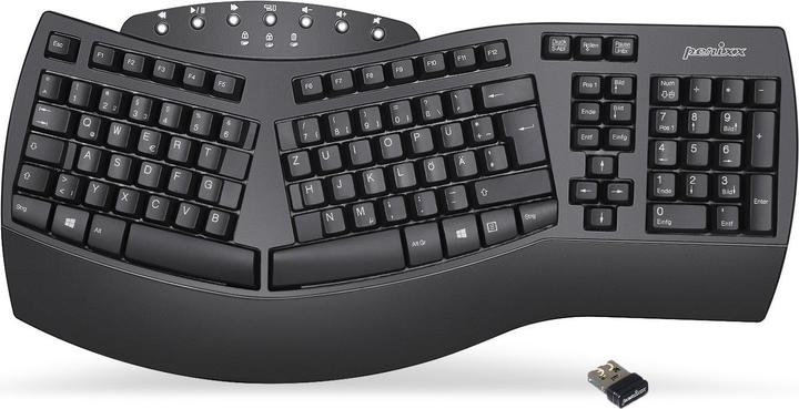 Immagine prodotto Perixx Tastiera Bluetooth® PERIBOARD 612BDE (DE, Senza fili)