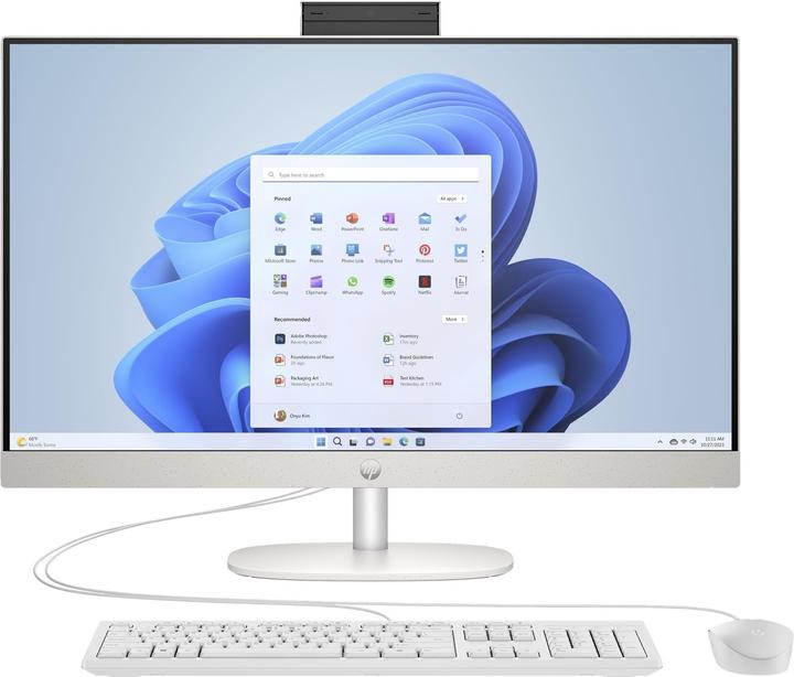 Actual product image HP AIO 27-cr0106ng (Intel Core i5-1335U, 16 GB, 512 GB, Intel Iris Graphics)
