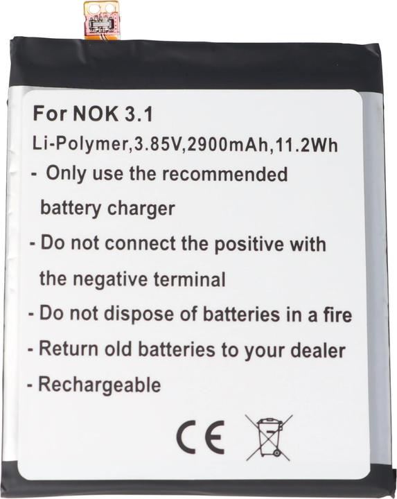 Immagine prodotto AccuCell Batteria Nokia 3.1