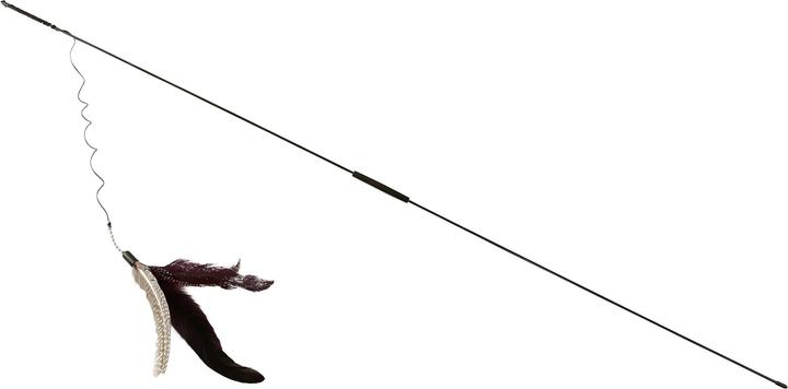 Immagine prodotto Kerbl Canna da pesca con piume XXL (Gioca alla canna da pesca gatto)