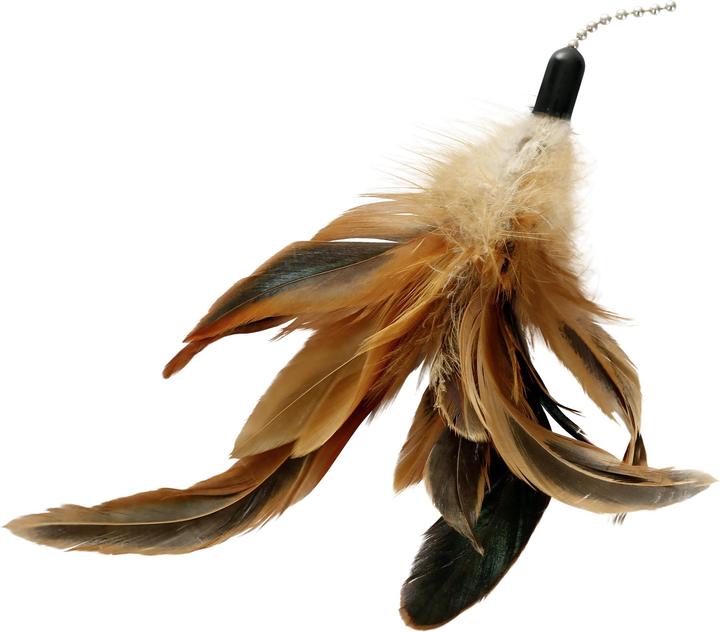 Immagine prodotto Kerbl Canna da pesca con piume XXL (Gioca alla canna da pesca gatto)