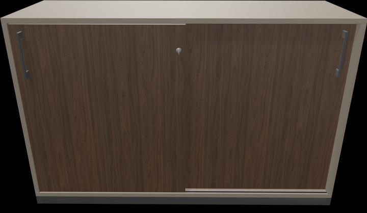 Actual product image Narbutas Choice sliding door cabinet (120 x 40 x 76 cm)