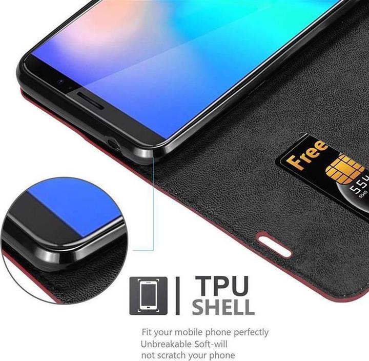 Productafbeelding Cadorabo Boek Onzichtbare Magneethoes (Samsung Galaxy J3 Pro)
