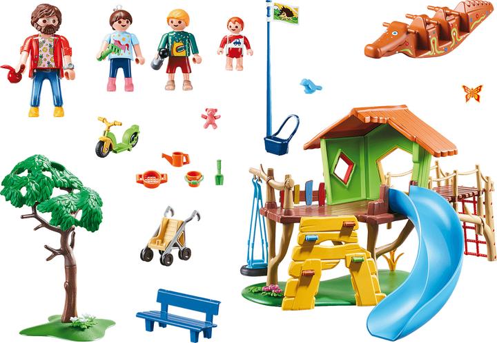 Image du produit Playmobil terrain de jeux d'aventure (70281, Playmobil City Life)