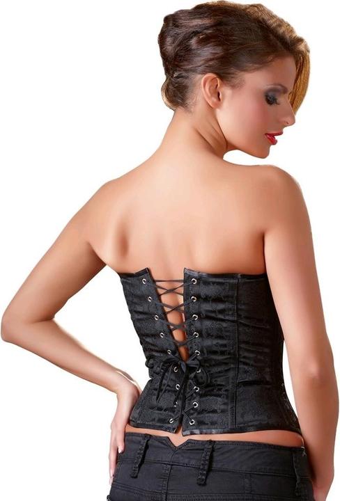 Actual product image Cottelli Collection Suspender corsage black (XXL)