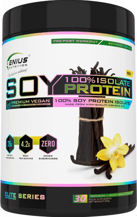Produktbild Genius Nutrition 100% Soy Protein Isolate (Vanille, 1 Stk., 900 g)